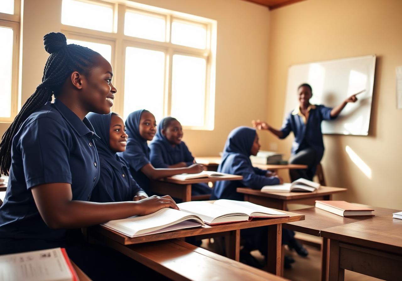 Students in a St Theresa's classroom